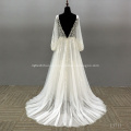 Ladies Lace a line Clothes Garment Bridal Dresses Gown Wedding Dress